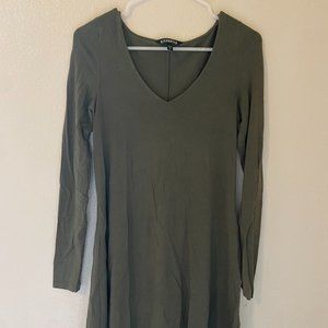 Express Tshirt Dress (Long Sleeve)